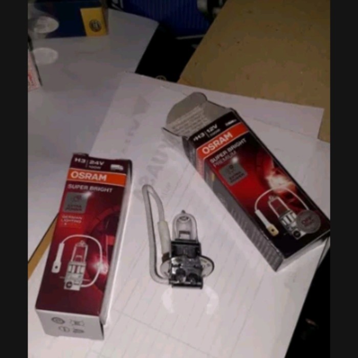 bohlam h3 12v 100w osram asli best deal