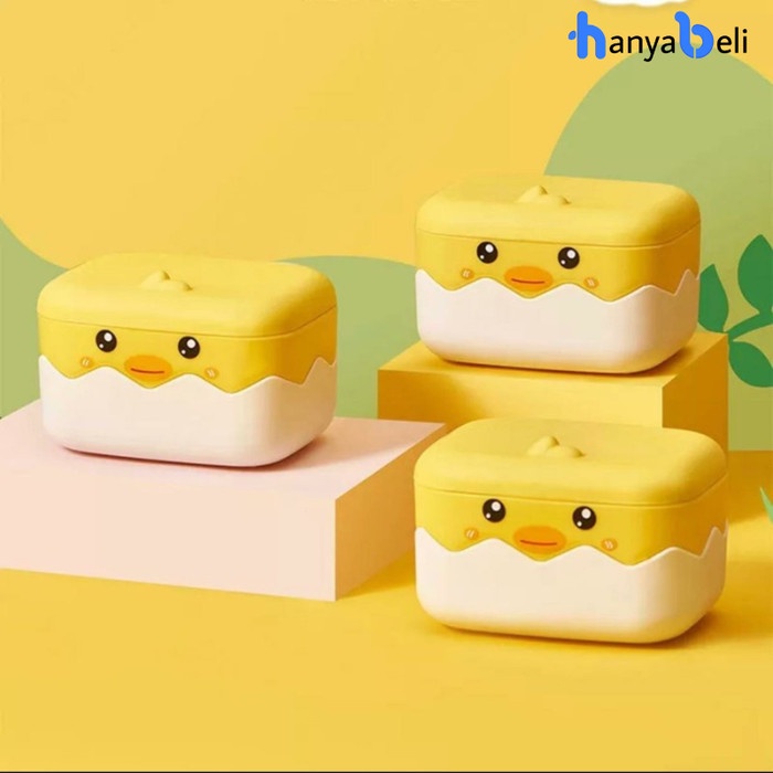 Terlaris Tempat Sabun Kotak Sabun Batang Motif Bebek Penutup Anti Tumpah