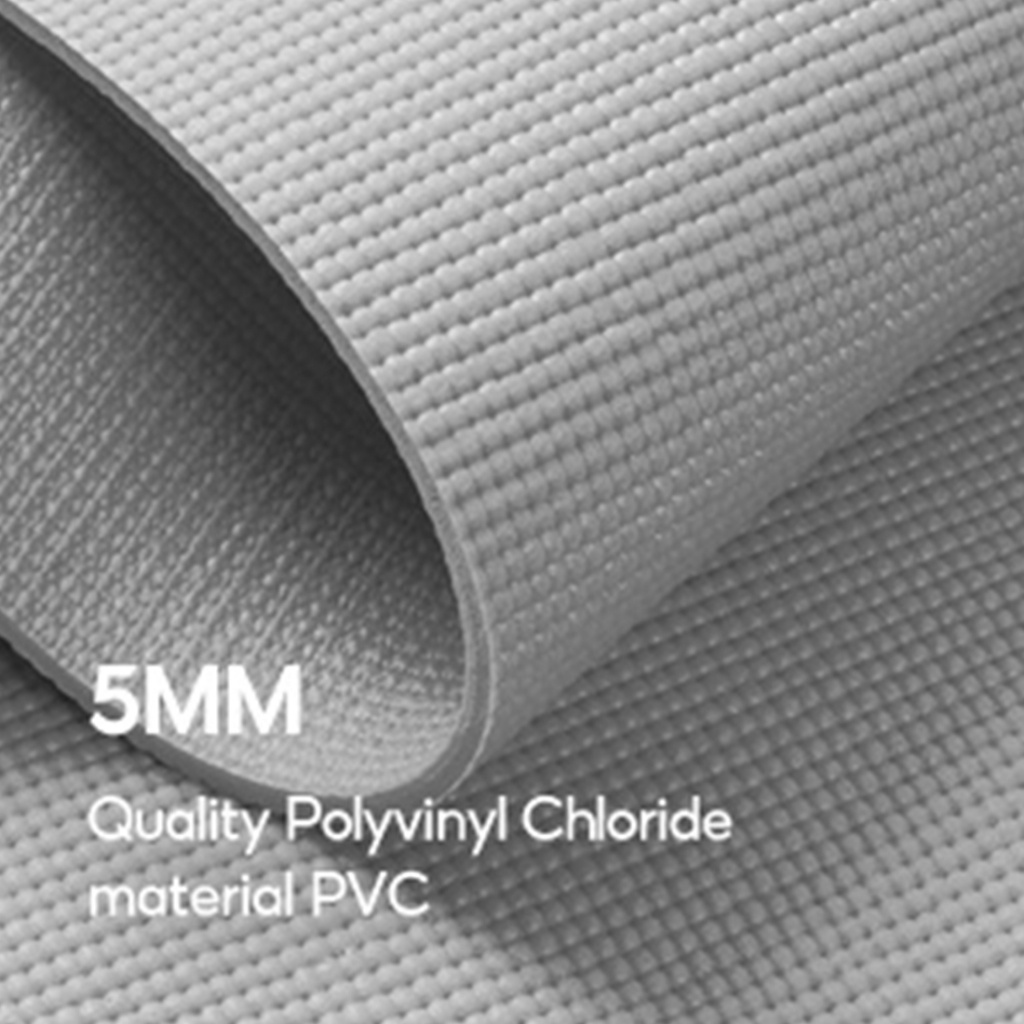 Miniso Matras Olahraga Matras Yoga Anti Slip 5MM Nyaman Alat Fitness Rumah Alat Olahraga Sport