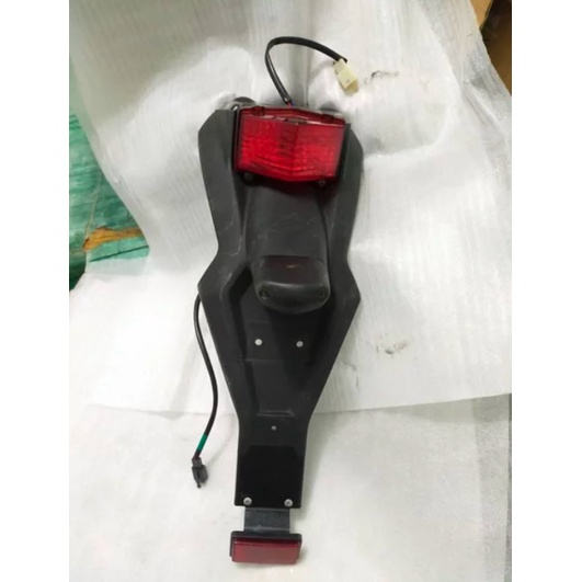 spakbor tahanan lumpur belakang klx 150 dtracker 150 lampu rem ori garansi sparepart