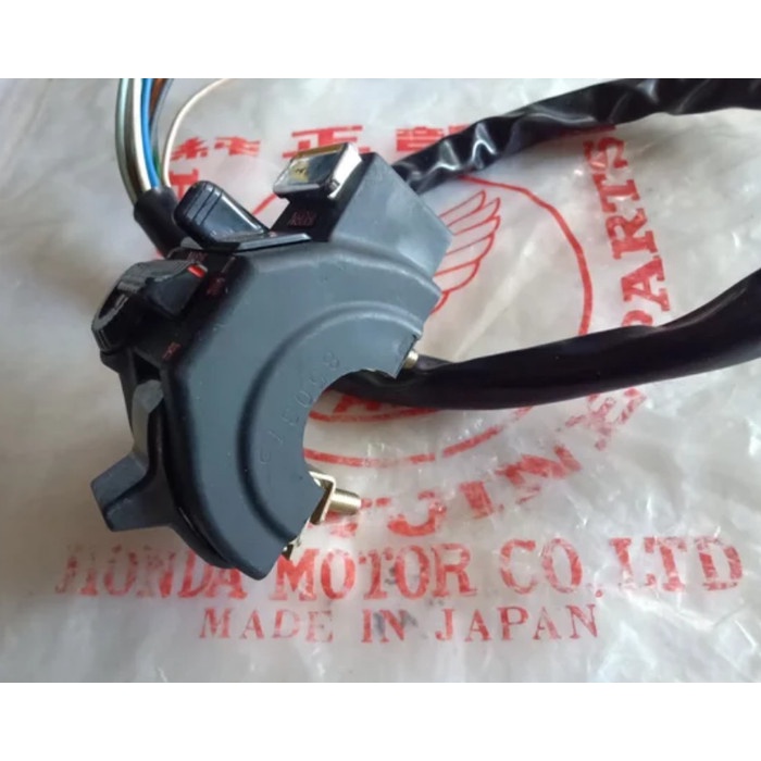 holder kiri motor honda gl pro pra max original baru stok lama garansi sparepart