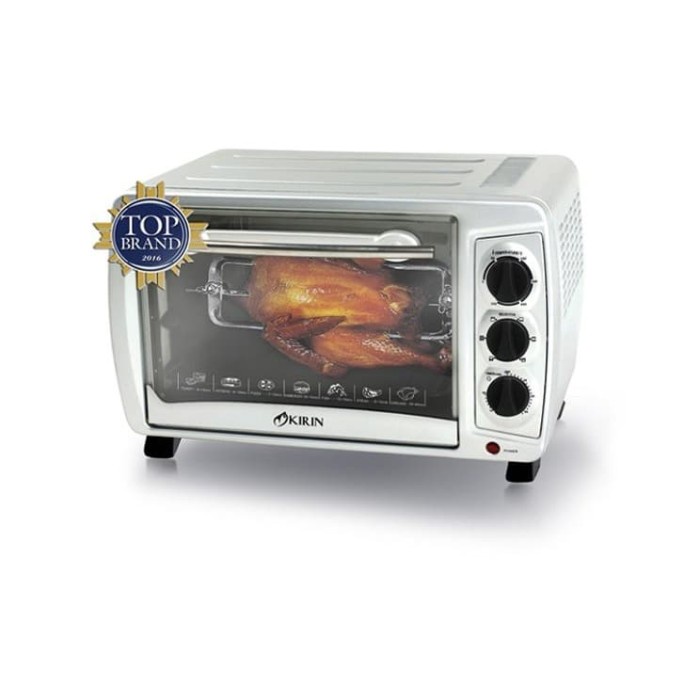 Kirin Kbo-250Ra Oven Elektrik 25 Liter Oven Listrik Premium Original