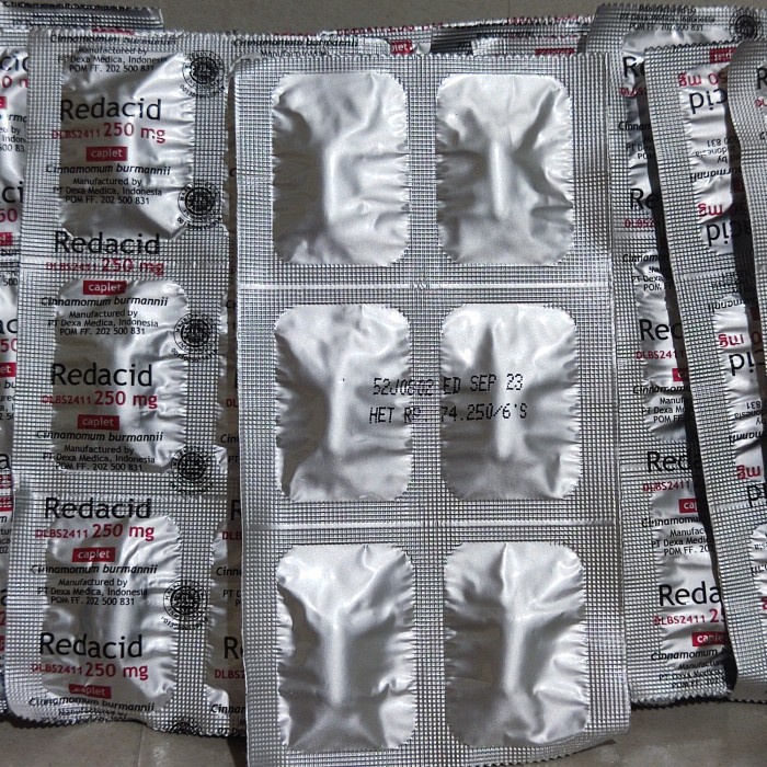 REDACID 250MG /STRIP