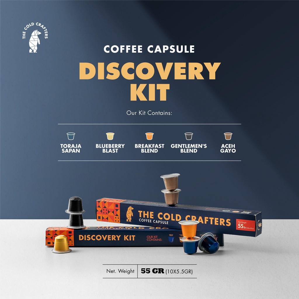 

Coffee Capsule / Kapsul Kopi - Discovery Kit Nespresso Compatible