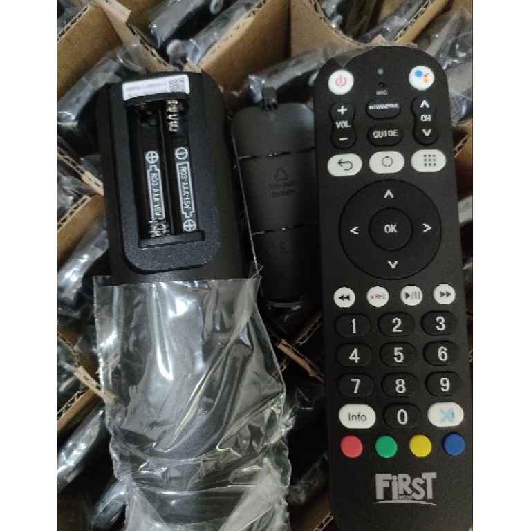 QSJJ4838  REMOTE FIRST MEDIA X1 PRIME STB B860H V5 ORIGINAL REMOTE ANDROID NEW