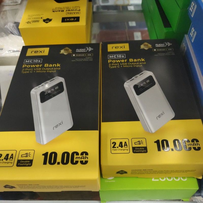 POWERBANK REXI MC10S 10.000MAH
