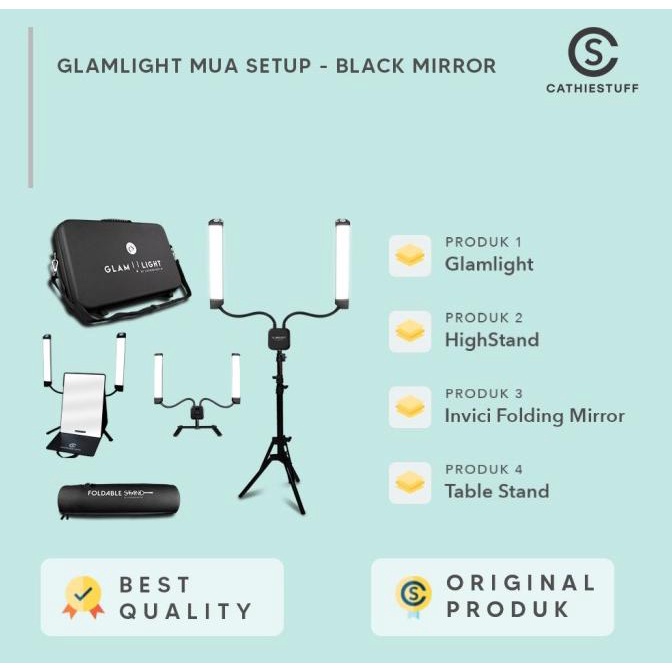 BARU !!! GLAMLIGHT MUA SETUP