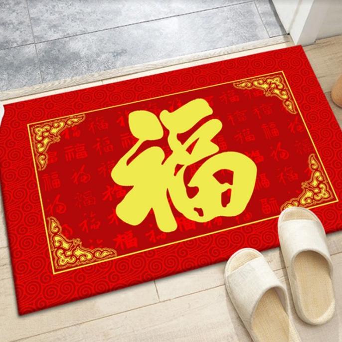 

New Sale Keset Kaki Fu Hoki Kado Imlek Murah Keset Anti Selip Maneki Lucky Cat Original