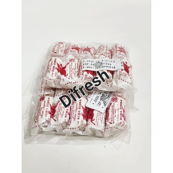 

Roti Sagon kuda zebra isi 20 pcs