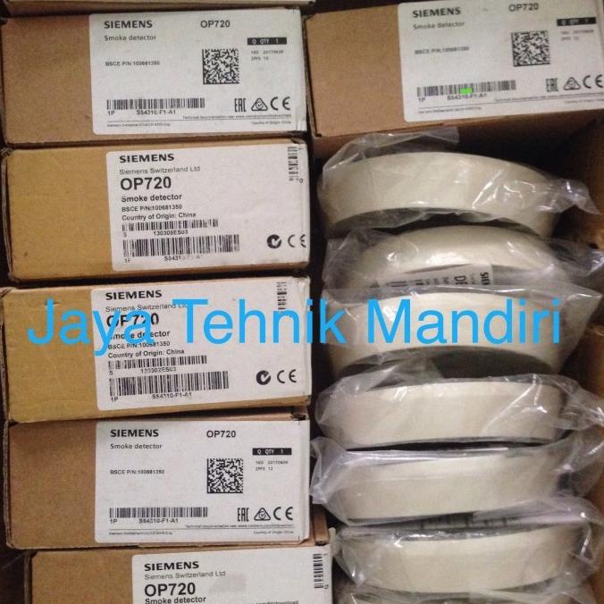 TERBARU  Siemens Smoke Detector OP720 (Cerberus Pro) c/w Base