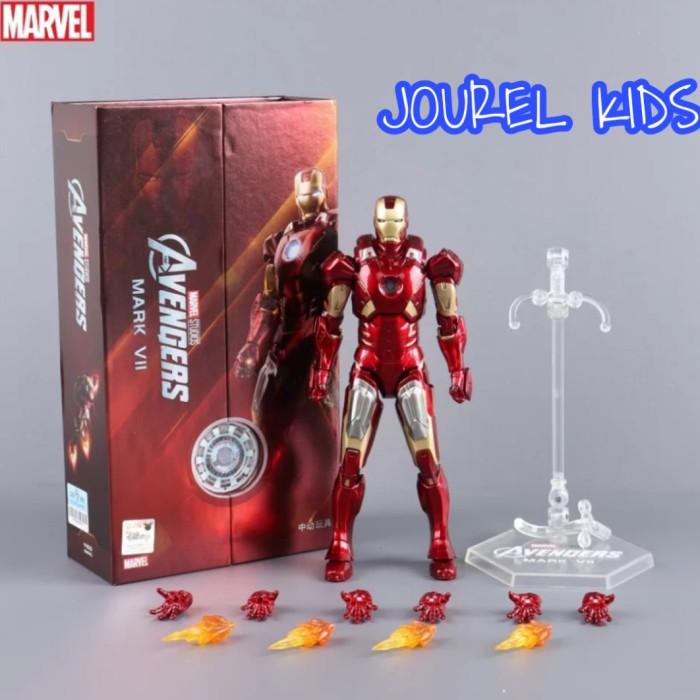 [[[ PROMO ]]] Figure ZD Toys Iron Man Mark 7 Ironman Action Figure Original