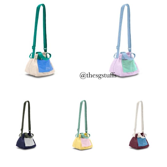 BEYOND THE VINES BTV Colourblock Micro Dumpling Bag/tas colorblock