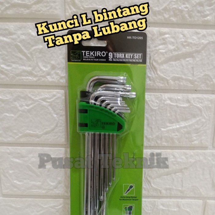 KUNCI L BINTANG TEKIRO NON LUBANG / KUNCI L BINTANG TEKIRO