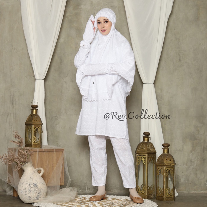 Baju Umroh Wanita Setelan Lengkap Perlengkapan Umroh wanita
