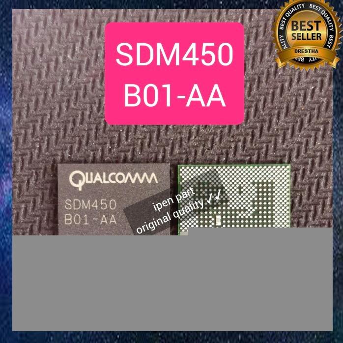Ic Cpu Sdm450 B01-Aa 0Rry New Tested Oppo Sdm 450
