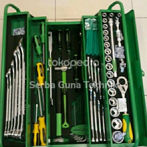 Kunci Sock 66 Pcs Tekiro Tools Box Set Tool Sok Mekanik Perkakas Bok