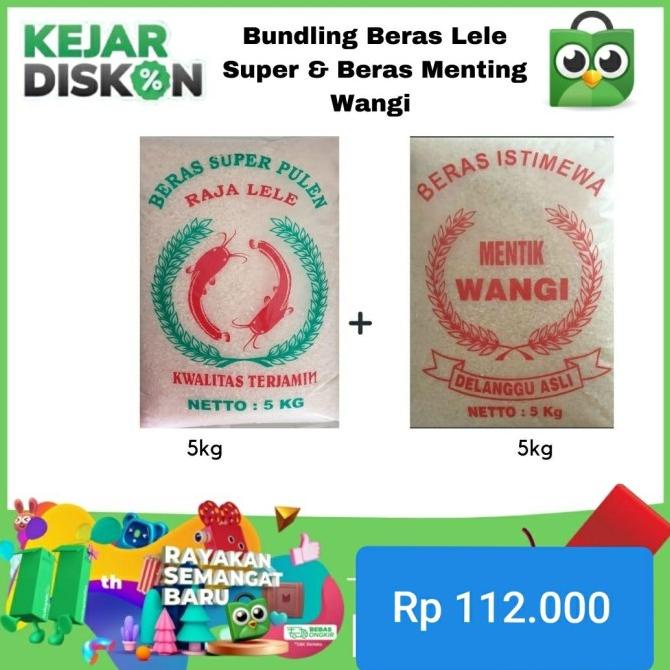 

/////] Paket Sembako Cap Rajalele & Beras Mentik Wangi 5 kg