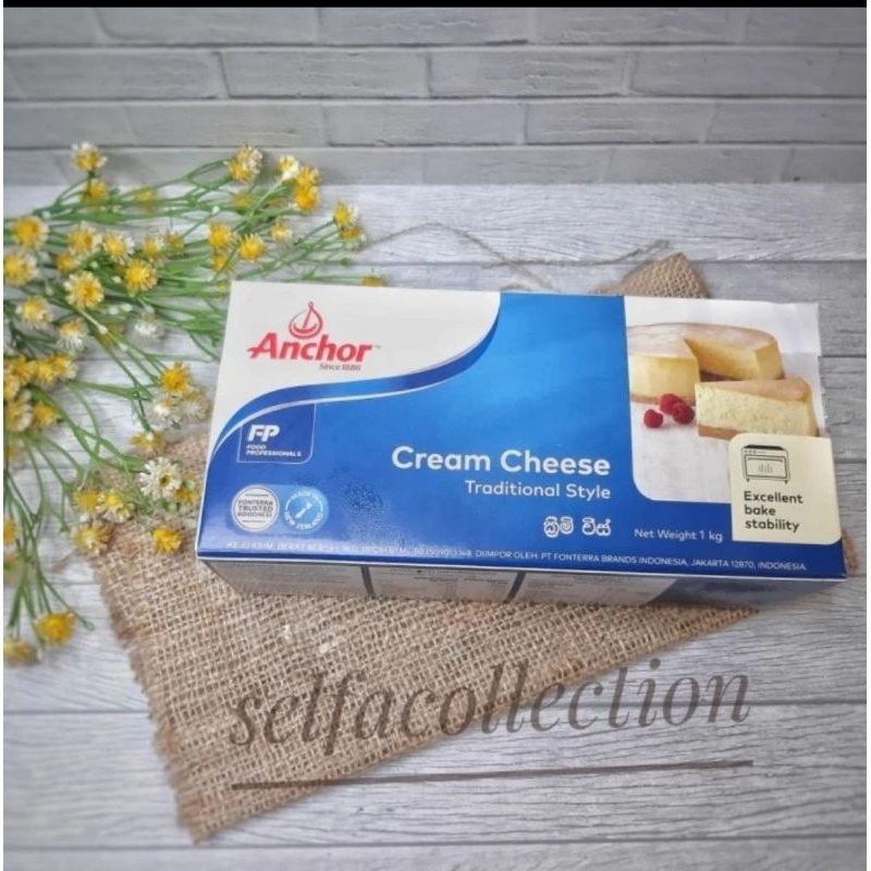 

Anchor Cream Cheese 250Gr 1Kg Kemasan
