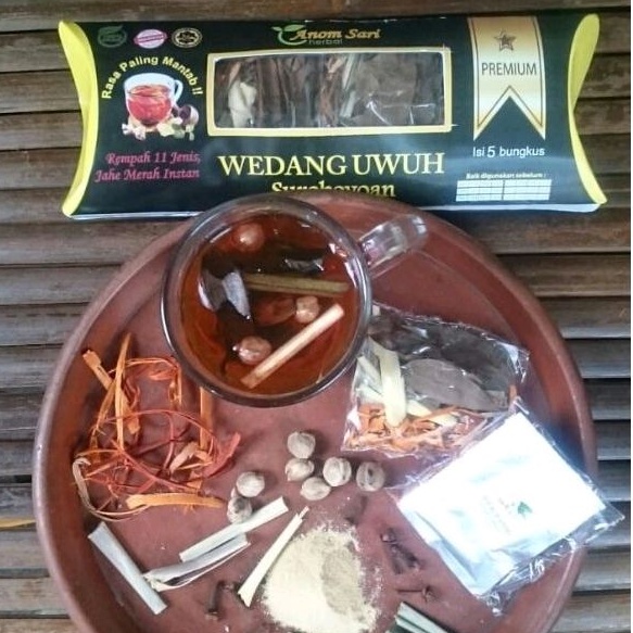 

Wedang Uwuh Suroboyoan tanpa gula batu isi 5
