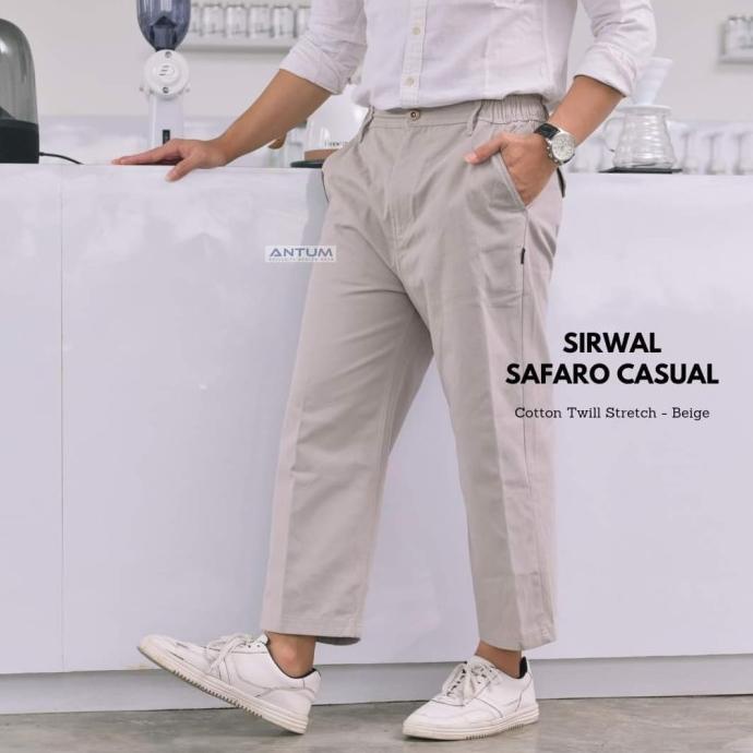 SIRWAL SAFARO CASUAL ANTUM ELEGAN. CELANA PRIA CASUAL NYAMAN