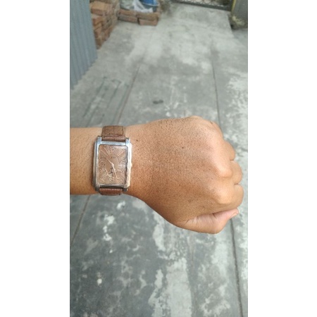 jam tangan titus subsecond quartz bekas second original