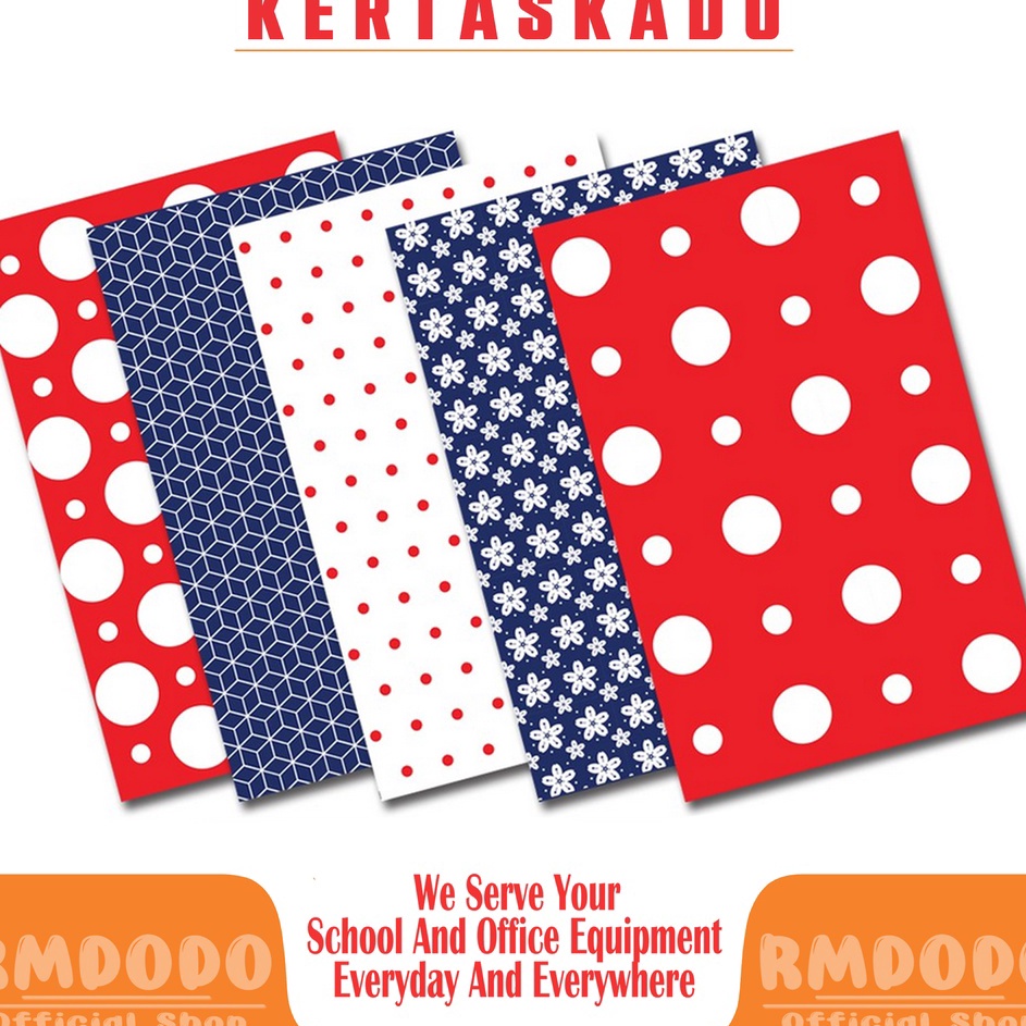 

Promotion Rmdodo Kertas Kado Grosir Murah Motif Mix isi 20pc / Terima Bungkus Kado Untuk Pengiriman Hadiah