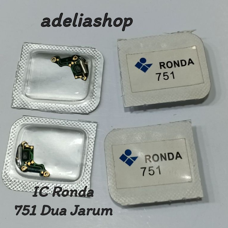 Harga Murah.. IC Mesin Jam Tangan RONDA 763/762/751/753/1062/1063/505/705 Serias Mesin RONDA Made Sw