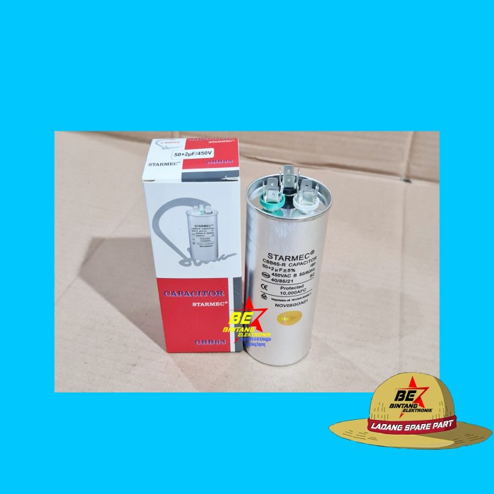 Kapasitor Ac 50+2 Mikro Farad Capasitor Ac 50 + 2 Uf Kapasitor 50 2Uf terbaik