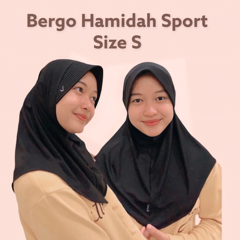 TERBAIK ( ORI HAMIDAH SPORT ) BERGO HAMIDAH SPORT BERGO SPORT HIJAB OLAHRAGA HIJAB DAILY