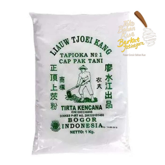

Terlaris Tepung Tapioka Liauw Tjoei Kang 1Kg / Sagu Tani / Tepung Tapioka