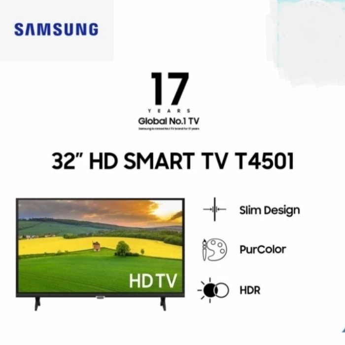 TV LED SAMSUNG UA32T4501 32 INCH SMART 32T4501