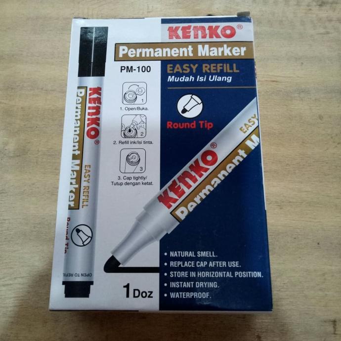 

^%^%^%^%] Spidol Permanent marker KENKO PM 100