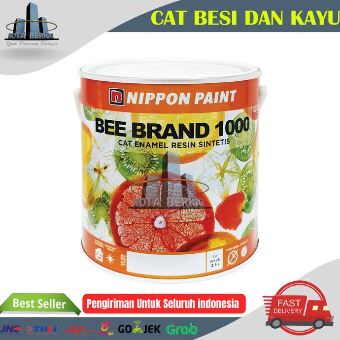 ------] BEE BRAND 1000 NIPPON PAINT CAT BESI DAN KAYU