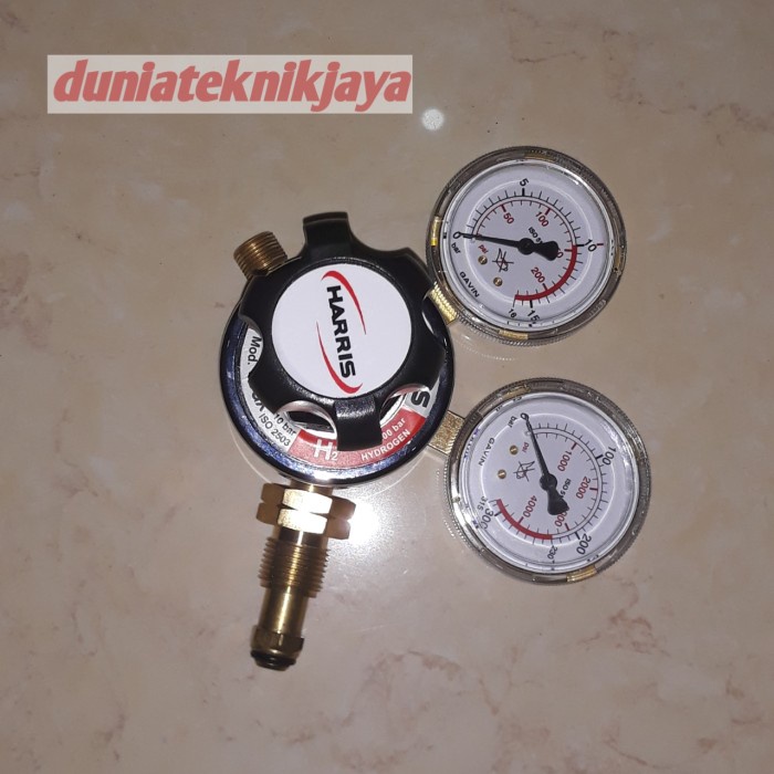 Ready Regulator Hydrogen / Hidrogen 25Gx - 10 Bar Merk Harris Usa Original