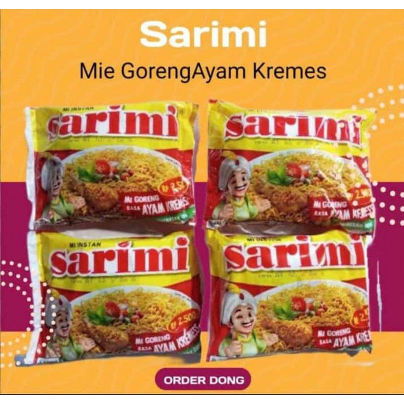

Mie Sarimie Goreng Ayam Kremes