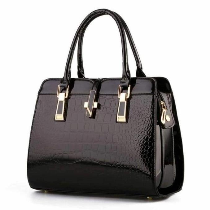 Tas handbag import wanita kerja croco F23560
