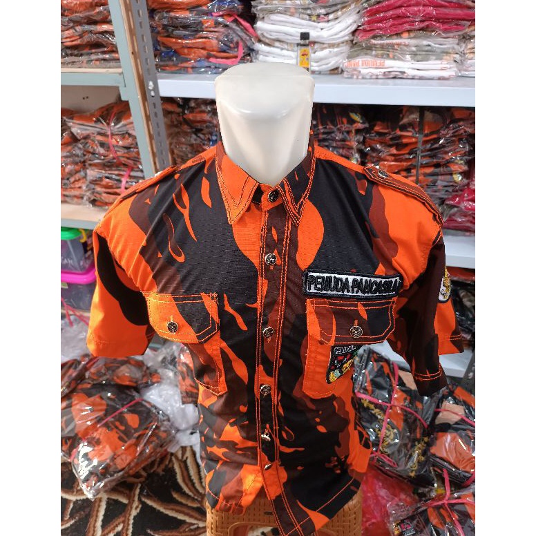 Top Sale.. BAHAN SRITEX DAN DRILL PDH PEMUDA PANCASILA BET SDH BORDIR TIMBUL