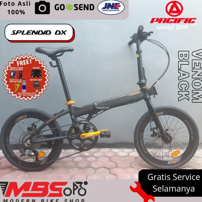 PROMO PACIFIC SPLENDID DX 20 INCH SEPEDA LIPAT PASIFIC FOLDING BIKE RANINOFRIANI5