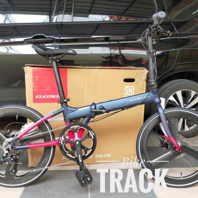 DISKON SEPEDA LIPAT DAHON ION DENVER 20INCH 10SP GREY ORANGE TERBARU RANINOFRIANI5