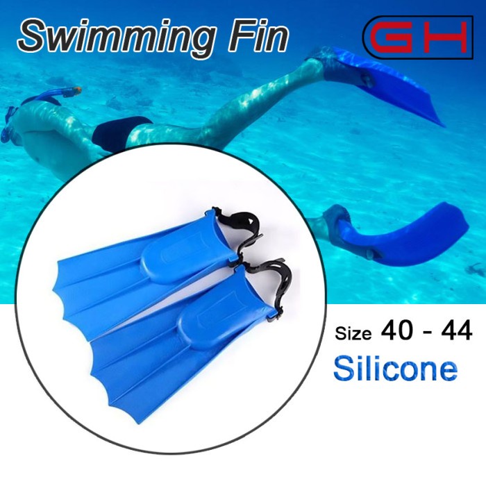 Sepatu Renang Katak Silicone Dewasa / Diving Fin Sborkeling Dewasa