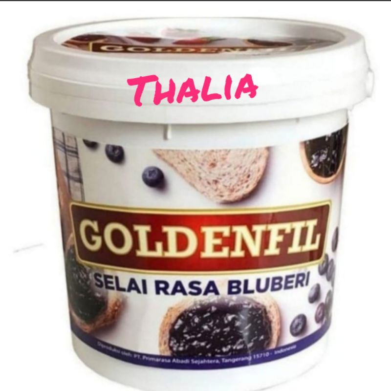 

Goldenfil Bluberi 1Kg Selai Roti Dll