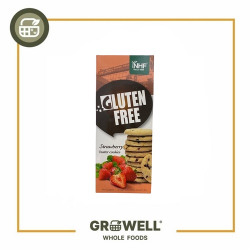 

NHF GLUTEN FREE STRAWBERRY BUTTER COOKIES 180GR