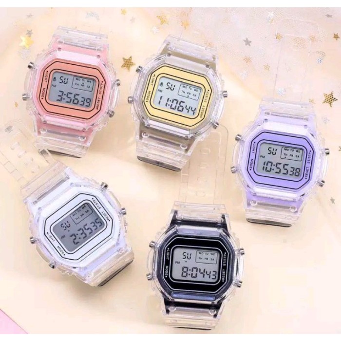 BISA COD Jam Tangan Anak Sekolah Sd Smp Anak Laki & Perempuan Digital anti air /JAM TANGAN ANAK/JAM