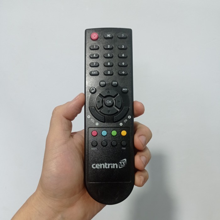 Remot Remote Dekoder Original Centrin TV