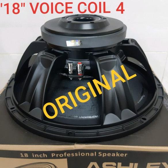 SUBWOOFER 18 INCH ASHLEY 2000 WATT REAL 18db