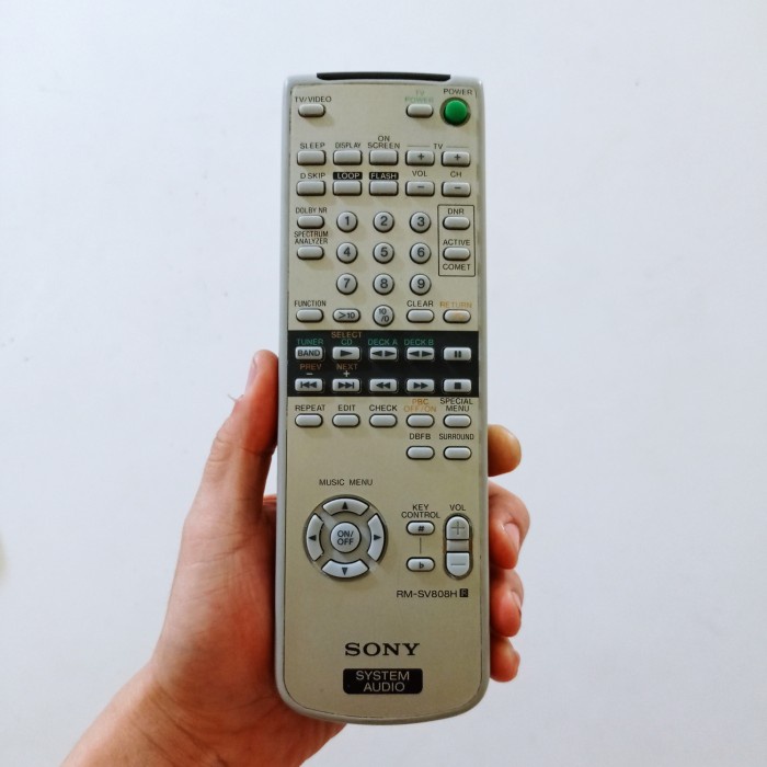 Remot Remote System Audio Original Sony RM-SV808H