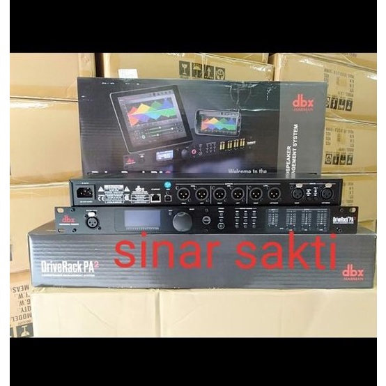 DBX PA2 SPEAKER MANAGEMENT DBX DRIVERACK PA2