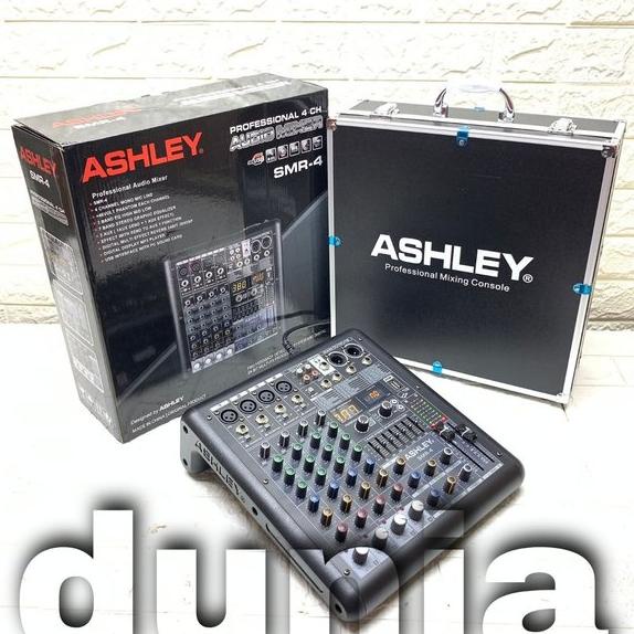 Mixer Ashley SMR 4 Original 4 Channel Bluetooth  dunia sound