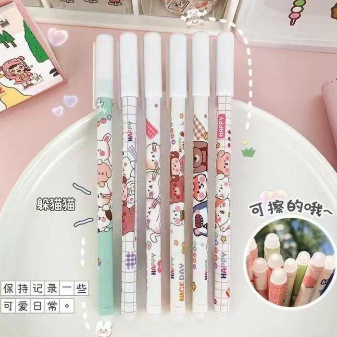 

Big Sale Pulpen Bisa Dihapus Bolpoin Gel Multifungsi Karakter Lucu-Sumbawashop. Bisa Cod