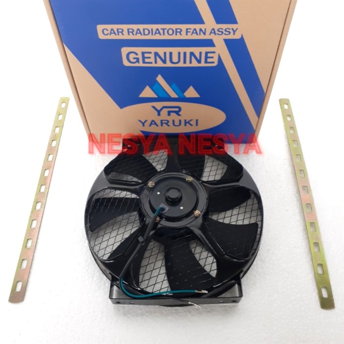 kipas motor extra fan ac mobil universal 24v 24 volt - hembus - plat best